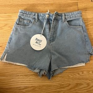 NWT Princess Polly jean shorts!!